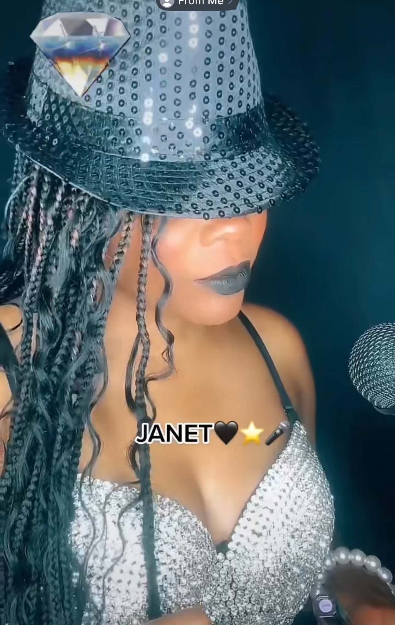 Janet (Black) Liquid Matte